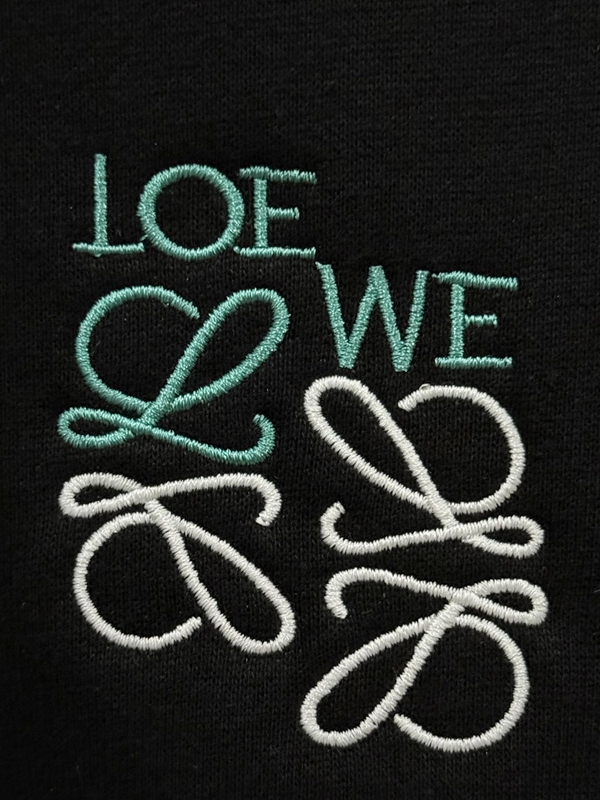 ブランドパーカー細部ディテール